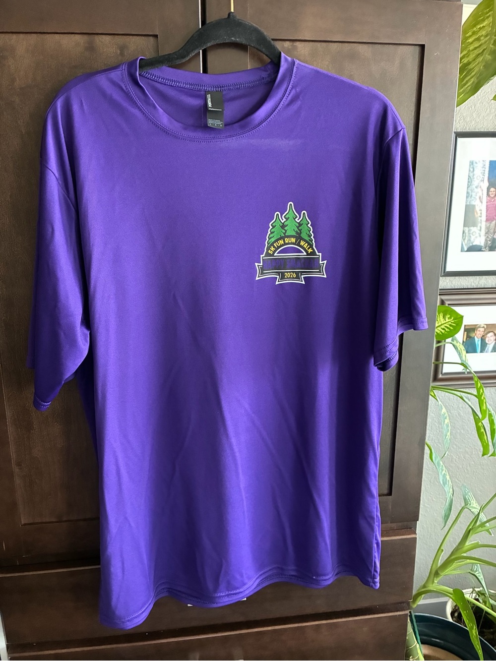 5K Boulder Fun Run/walk 2026 Purple Short Sleeve Tee $15